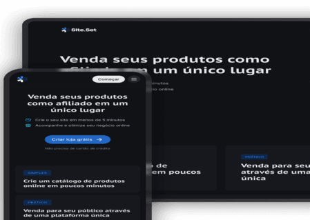 Interface do projeto Blog
